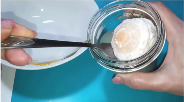Маска из уксуса и яйца