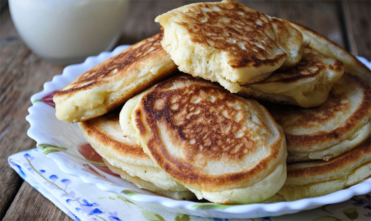 Рецепт вкусных оладьев с уксусом